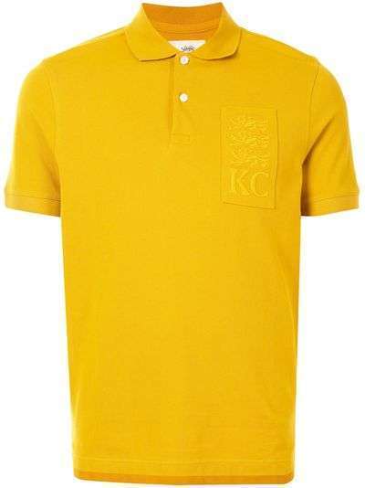 Kent & Curwen рубашка поло с вышитым логотипом