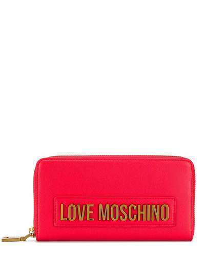 Love Moschino кошелек на молнии с логотипом