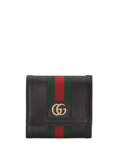 Gucci кошелек Ophidia GG с отделкой Web