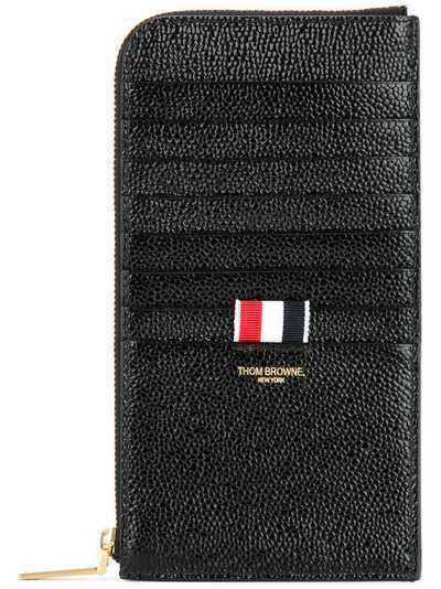 Thom Browne длинный кошелек с заплаткой с логотипом