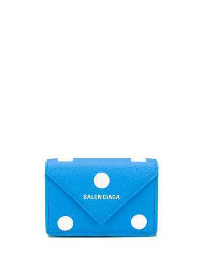 Balenciaga мини-кошелек Papier в горох
