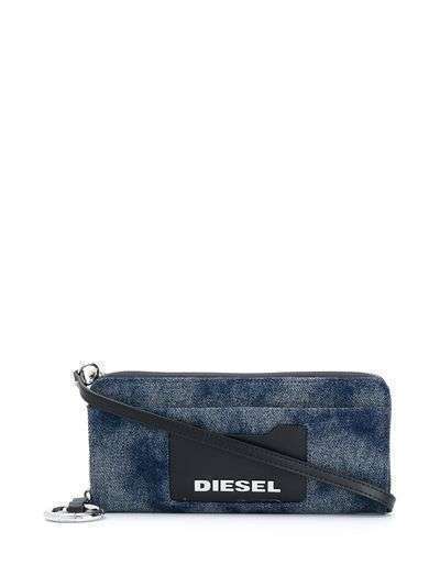 Diesel джинсовый кошелек Allium с круговой молнией