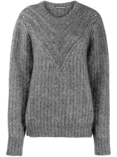 Alberta Ferretti свитер с круглым вырезом