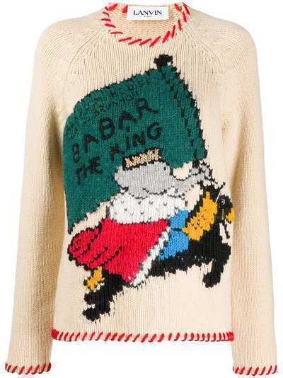 LANVIN джемпер Babar the King с круглым вырезом