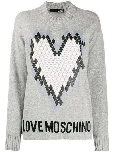 Love Moschino джемпер с логотипом