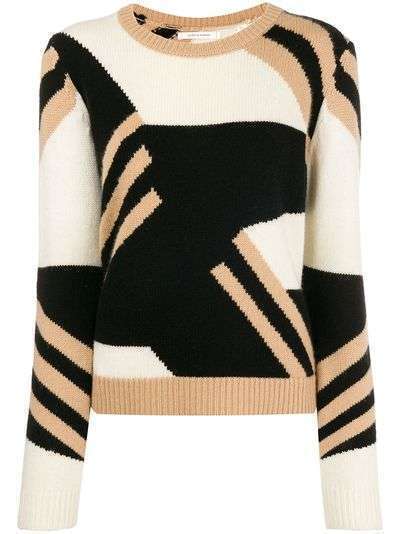 Chinti and Parker colour block crew neck sweater