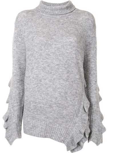 3.1 Phillip Lim LS RUFFLE TURTLENECK