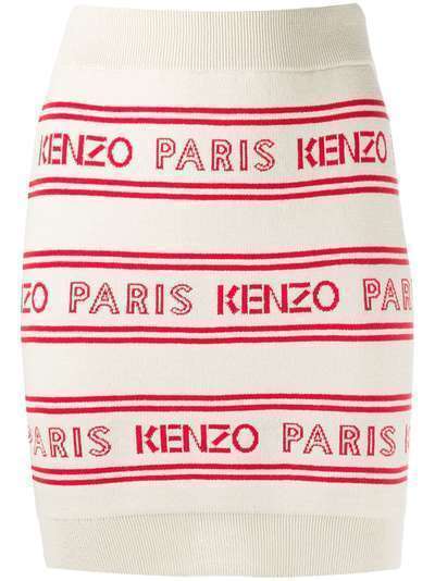 Kenzo юбка Paris с логотипом