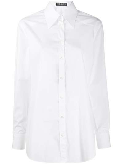 Dolce & Gabbana рубашка на пуговицах с заостренным воротником
