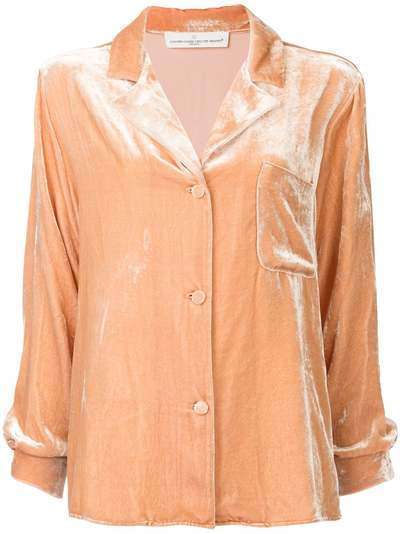 Golden Goose бархатная пижамная рубашка