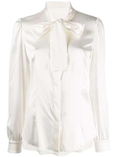 Dolce & Gabbana рубашка с бантом