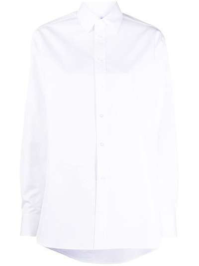 Ralph Lauren Collection рубашка оверсайз с длинными рукавами