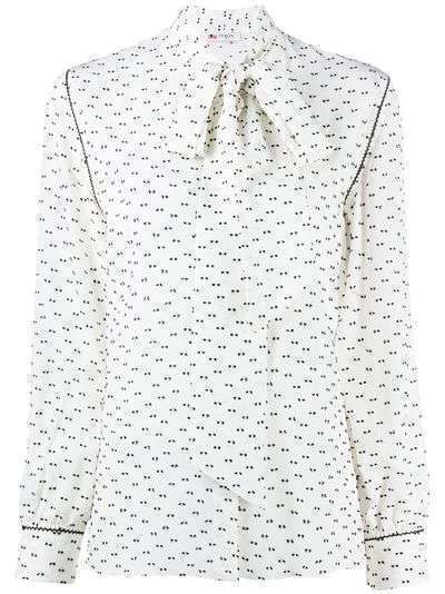 Ports 1961 рубашка с принтом и завязками