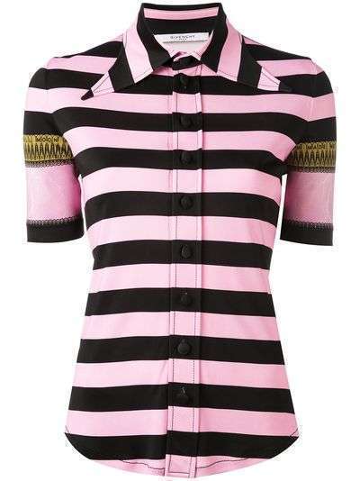 Givenchy полосатая рубашка