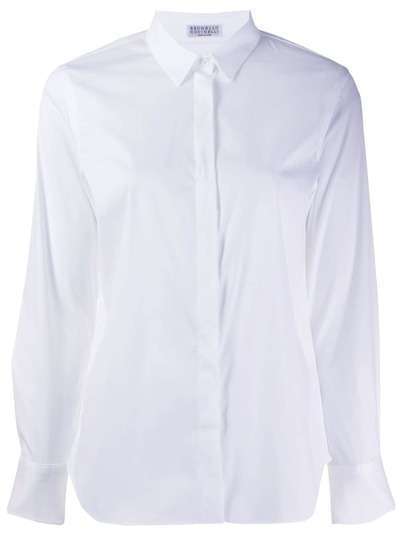 Brunello Cucinelli классическая рубашка на пуговицах