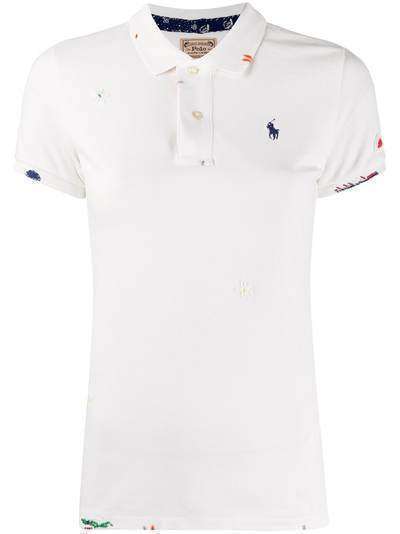 Polo Ralph Lauren рубашка поло с короткими рукавами и контрастной строчкой