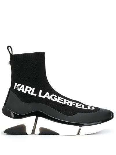 Karl Lagerfeld кроссовки Venture с логотипом