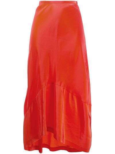 colville фактурная юбка с асимметричным подолом