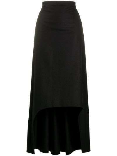 Alexander McQueen длинная юбка с асимметричным подолом
