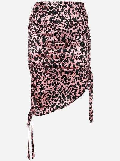 Laneus юбка с леопардовым принтом