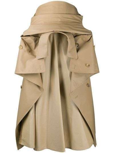 Junya Watanabe юбка Trench Coat со сборками