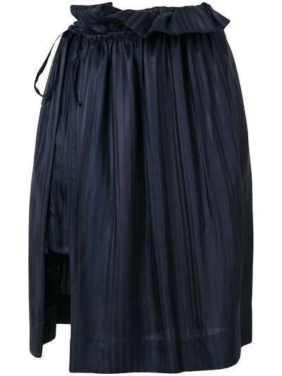 Stella McCartney асимметричная плиссированная юбка