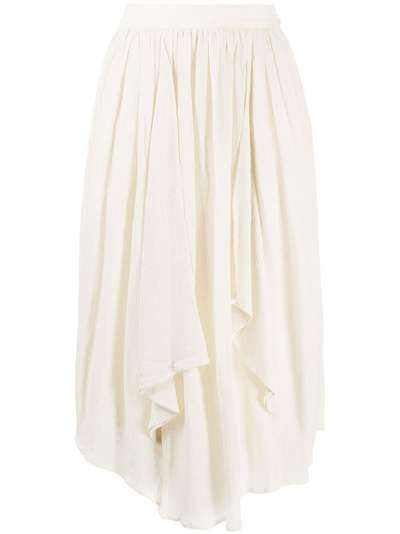 Isabel Marant драпированная юбка с завышенной талией