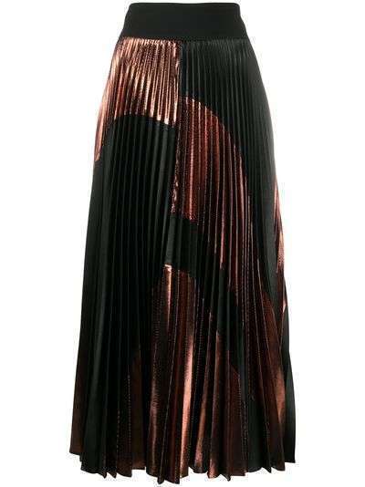 Stella McCartney плиссированная юбка с завышенной талией