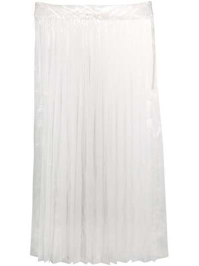 Ssheena прозрачная плиссированная юбка