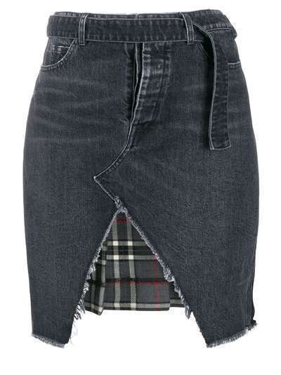 UNRAVEL PROJECT джинсовая юбка Hybrid