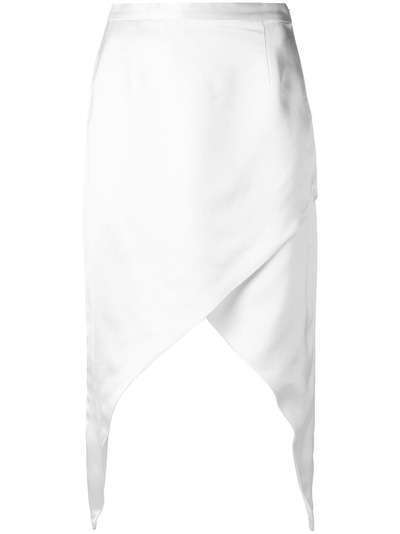 Adriana Degreas asymmetric midi skirt