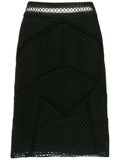 Olympiah Fellari panelled skirt