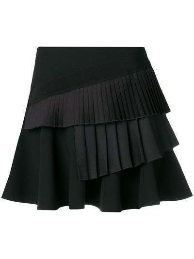 Victoria Victoria Beckham юбка мини со складками