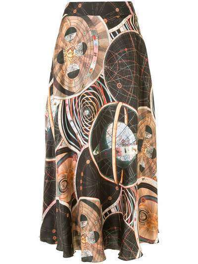 Ginger & Smart юбка с абстрактным принтом