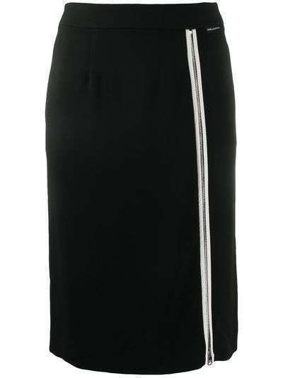 Karl Lagerfeld юбка с молней спереди