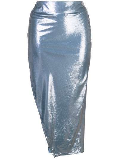 Michelle Mason юбка с разрезом сбоку