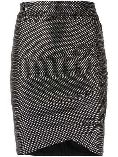 Philipp Plein декорированная юбка мини
