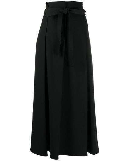 Jil Sander длинная юбка с поясом