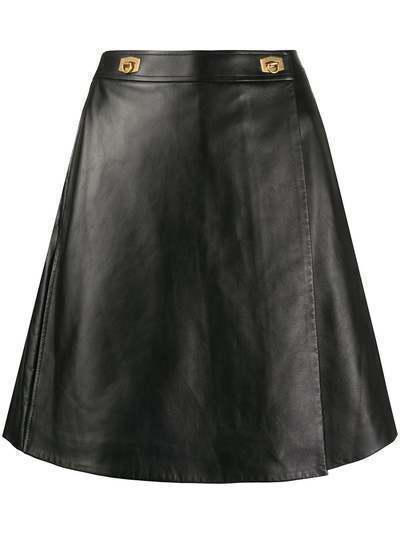 Givenchy юбка-шорты с пряжками