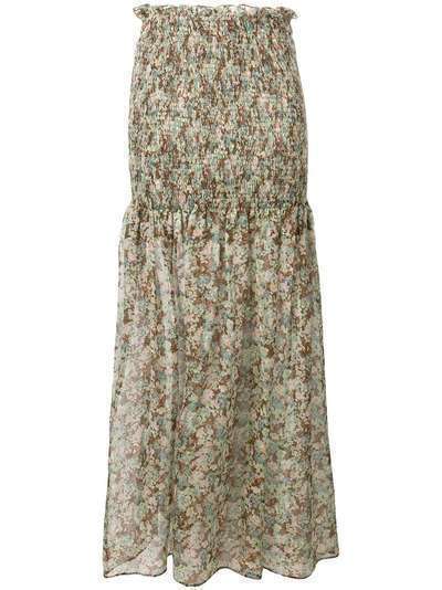 Stella McCartney юбка с цветочным принтом