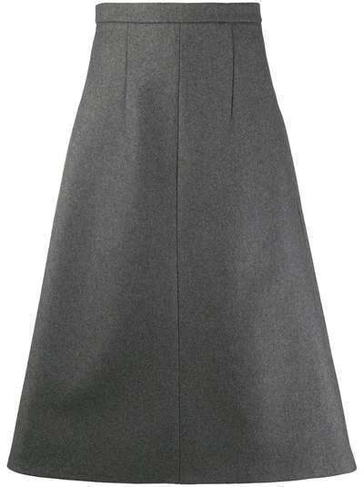 Rochas трикотажная юбка с завышенной талией
