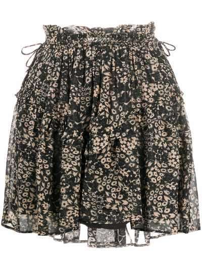 Isabel Marant Étoile юбка мини с цветочным принтом