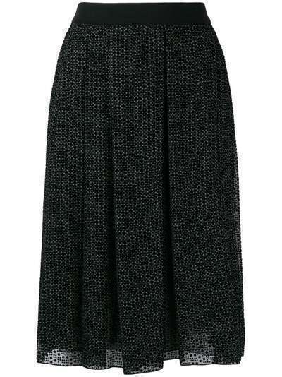 Giambattista Valli high-waisted print skirt