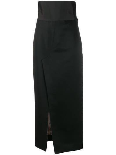 Thom Browne длинная юбка с завышенной талией