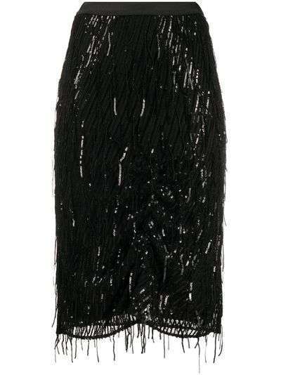 Dorothee Schumacher юбка-карандаш длины миди с пайетками