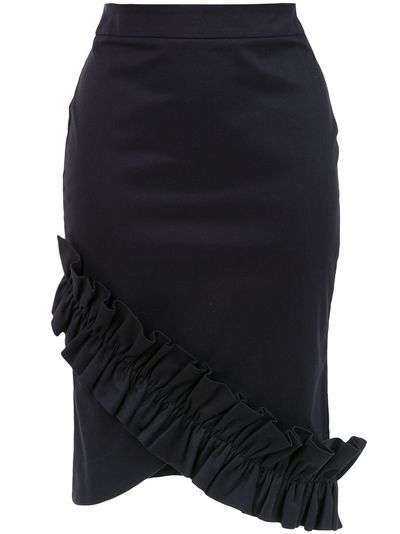 Isolda Amaryllis pencil skirt