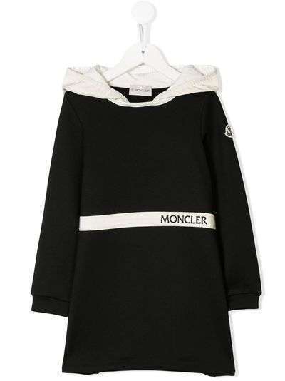 Moncler Kids платье-толстовка