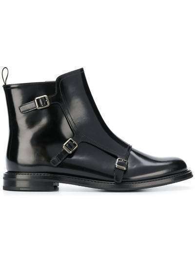 Church's buckle ankle boots