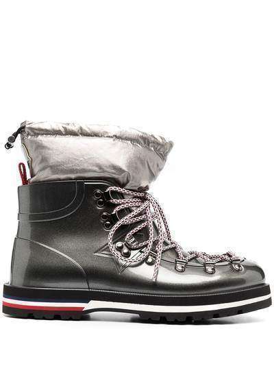 Moncler непромокаемые ботинки Galaxite на шнуровке
