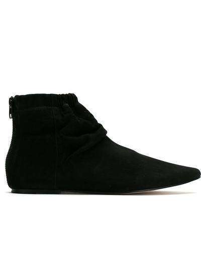 Osklen Pointy nubuck boots